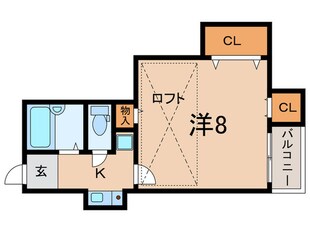 ハイム将軍通の物件間取画像